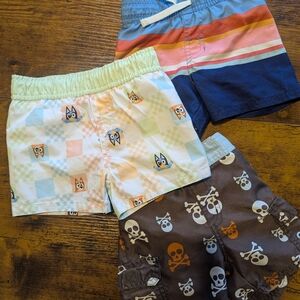 12 Mo Baby Swim Trunks Bundle